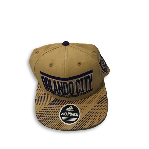 Adidas Other - Orlando City SC adidas Logo Evolution Snapback Hat